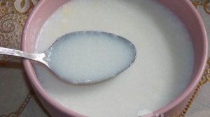 Манная каша на молоке и воде