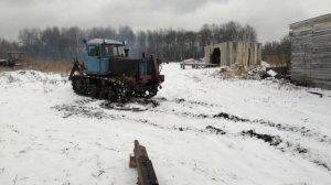 Дт 75 после замены лент планетарного механизма, проверяем работоспособность трактора казахстан