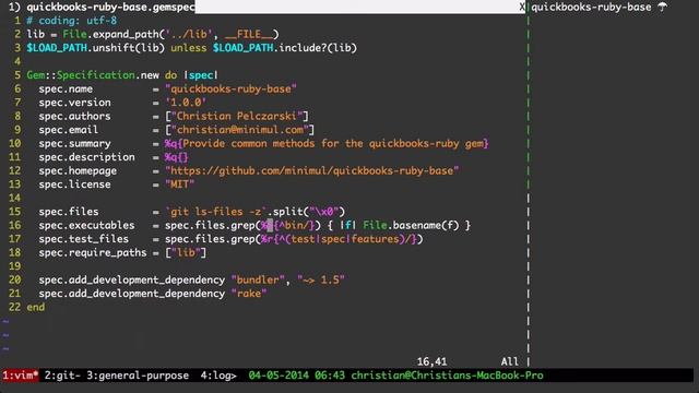 Create a Ruby Gem: Real-world play by play. Part 1 смотреть онлайн