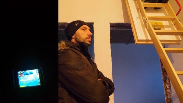 Дом из тёплой керамики KERAKAM - взгляд через тепловизор.