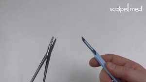 Урок №2. Техника замены лезвия в скальпеле / Scalpel blade replacement technique