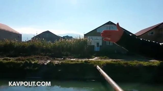 Сброс канализационных стоков в КОР в поселке Семендер смотреть онлайн