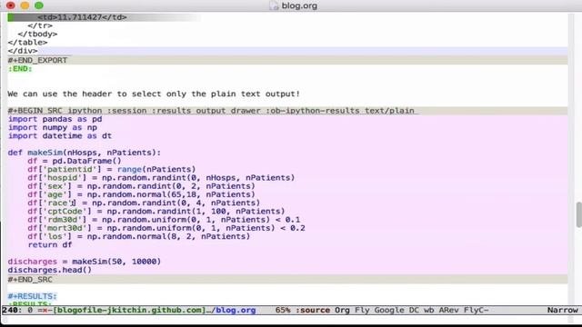 Scimax Enhancements To Ipython In Org-mode