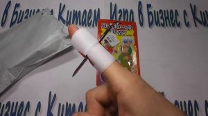 Прикол гвоздь в пальце AliExpress