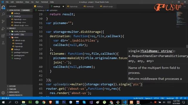 Node Js Insert Query + File Uploading in Database MySQL 006 смотреть онлайн