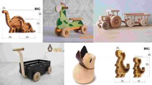 Inspiration from wood: A fascinating selection of wooden toy ideas