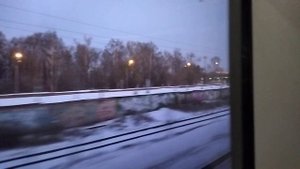 07.12.2022. Россия. Московская область. Железнодорожная станция Орехово-Зуево