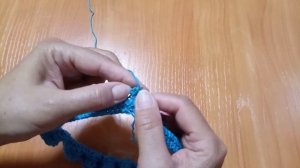 Мк по вязанию круглой кокетки к тунике " Восточная сказка", 1 часть