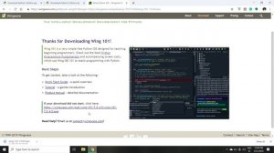 Installing Python and Wing IDE 101 on Windows 10