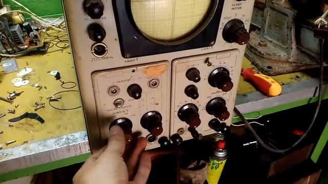 Осциллограф С1-19Б Обзор, демонстрация смотреть онлайн