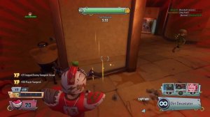 Plants vs Zombies GW2. По сети (играю с другом).