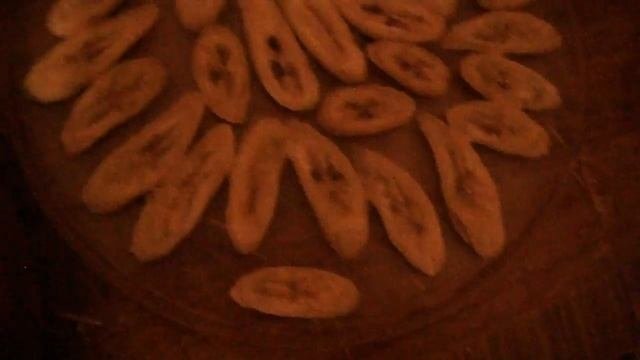 Банановые чипсы в микроволновке