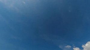 Плывущие облака. Красота в небе! Видео таймлапс.