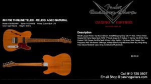 2020 Fender Custom Shop Fall Dealer Event Showcase