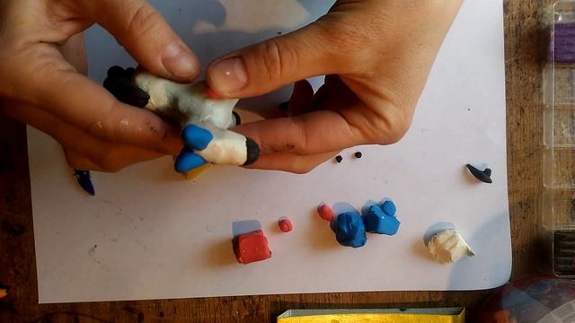 4 Лепим дымковского коня смотреть онлайн