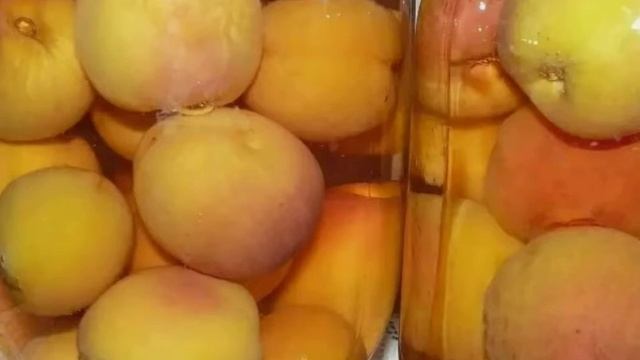 Консервированные персики рецепт приготування в описах смотреть онлайн