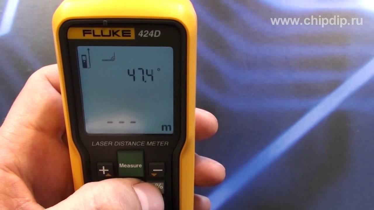 Fluke 424D, Дальномер лазерный 100 м