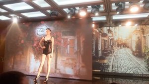 Мужское белье и женское корректирующее белье. Дефиле.
