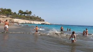 #1 Beach walk today. Del Duque, Tenerife, Spain. 4K