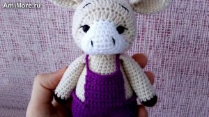 Амигуруми: схема Бычок Семён. Игрушки вязаные крючком - Free crochet patterns.