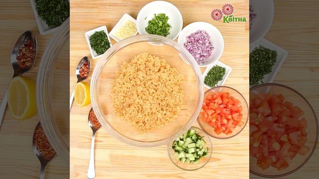 Турецкий салат с булгуром. Простой Видео Рецепт смотреть онлайн