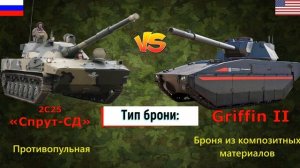 Спрут-СД против Griffin II: что лучше?