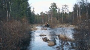 Swamp and river in one boot - Болото и река в одном сапоге
