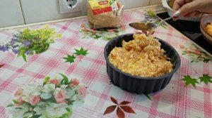 Мясной шар.Пшено и куриная грудка