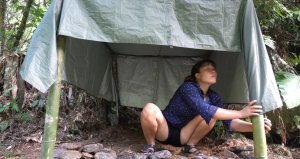 ЖИЗНЬ ВНЕ СЕТИ - СОЛО Буш Крафт и кемпинг в лесу, рыба на гриле Жизнь Буш Крафта, эпизод 1
