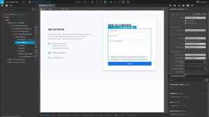 Create Simple Forms with the Pinegrow Web Editor
