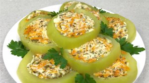 Фаршированные кабачки в духовке. Вкусное и полезное блюдо из кабачков.mp4