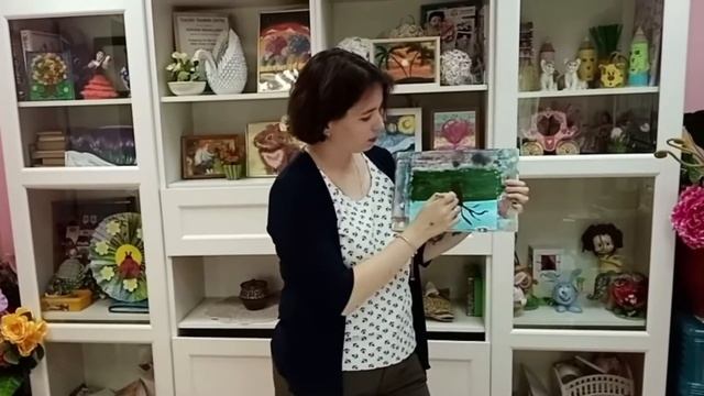 Мастер-класс по живописи "Дерево на одуванчиковом поле" смотреть онлайн