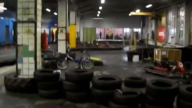 Мини турнир на мотоцикле зимой. смотреть онлайн