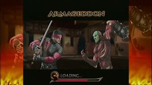 Mortal Kombat Armageddon, PS2, Kenshi, no death. Прохождение (walkthrough)