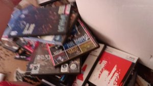 смотрю диски у бабушки