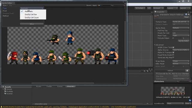 Photoshop to Unity - Как экспортировать пиксельарт в Юнити без размытия и крупно by Artalasky