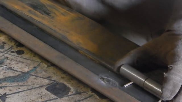 Как приварить точенные петли