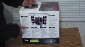 Unboxing Cyber Acoustics Amplified Speaker System CA-3602!