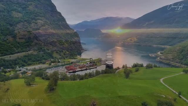 Норвегия - Удивительно красивая природа и музыка для души - 3 часа