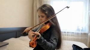 Романс З. Багиров на скрипке.