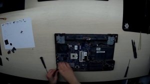 HP ProBook 4720s Motherboard Replacement Timelapse