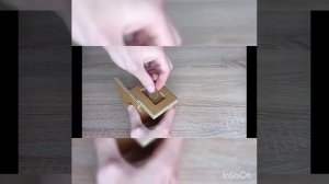 Как сделать из картона копилку очень легко