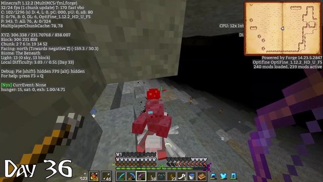 I Survived 100 Days in HARDcore Modded Minecraft... (Rebirth of the Night) Pt. 5 смотреть онлайн