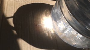 Солнце + Бутылка с водой = Линза