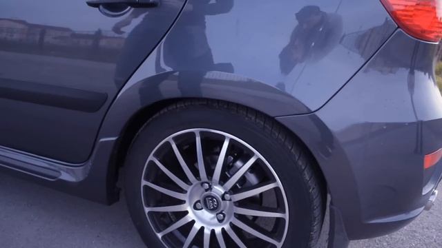 Тест драйв Лада Калина спорт 2 - 2015