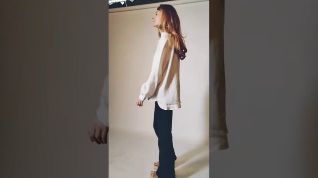 Белая льняная рубашка стиль бохо с пышными рукавами Moredress #женскаяодежда #блузки #льнянаяодежда смотреть онлайн