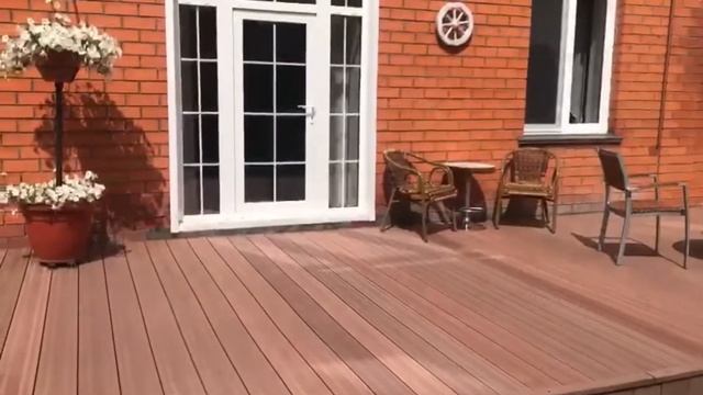#Террасная доска в Брянске. Отзыв через 3 года ( #терраса из #ДПК ), все еще хотите #лиственницу ? смотреть онлайн