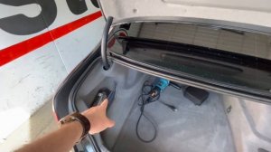 Дооснащение камерой заднего вида и приводом багажника bmw 750Li f01 f02