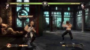 Mortal Kombat 9 - Johnny Cage [Latter - Medium] Shao Kahn | FATALITY