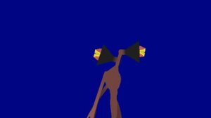 Cartoon Cat vs Siren Head [Trevor Henderson Battle #1] [Stick Nodes]